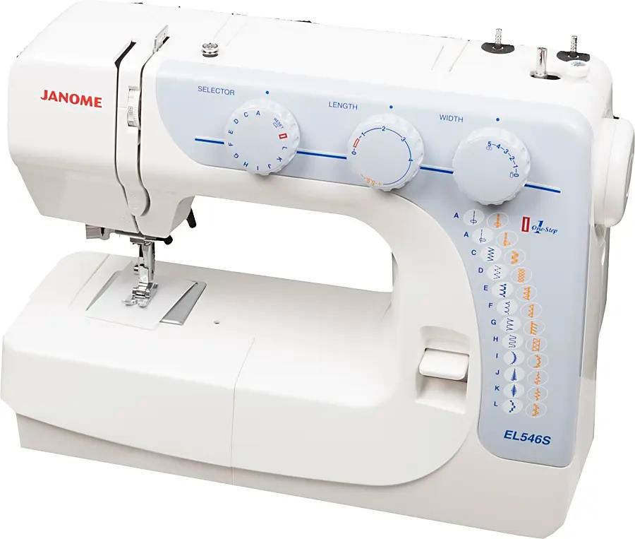 Швейная машина Janome EL546S, белый [el546 s]